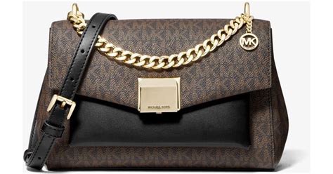 sac michael kors lita|Michael Kors two tone bag.